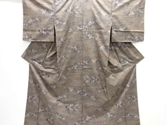 Japanese Kimono / Tsumugi Omeshi Silk